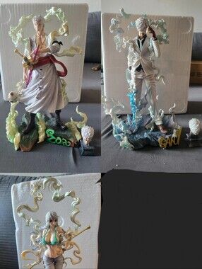 One Piece anime figures! (Zoro, Nami And Sanji)